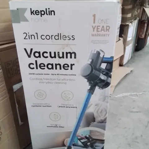 BOXED KEPLIN 2IN1 CORDLESS VACUUM CLEANER 
