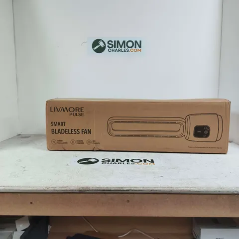 LIVMORE PULSE SMART BLADELESS FAN – BOXED