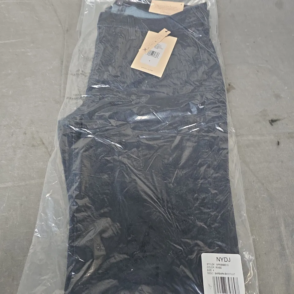 NYDJ BARBARA BOOTCUT JEANS – NAVY, UK 8 (US 4), WOMEN'S DENIM