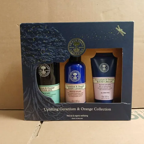 NEAL'S YARD UPLIFTING GERANIUM & ORANGE COLLECTION