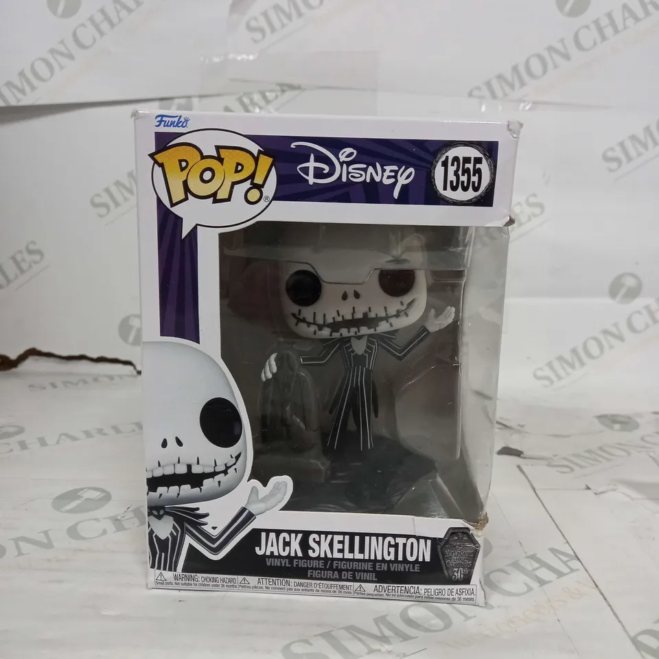 POP! DISNEY JACK SKELLINGTON VINYL FIGURE - 1355