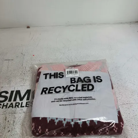 BOX OF 5 CHUNKY KNITTED JUMPER SMALL