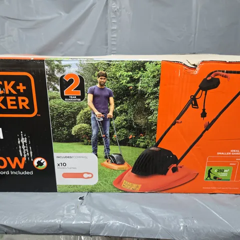 BOXED BLACK+DECKER 1200W HOVER MOWER - PS7525