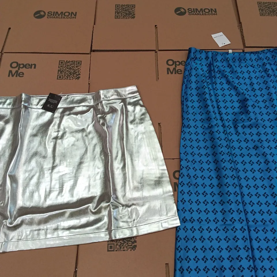 PALLET OF BRAND NEW WOMENS QUALITY DESIGNER CLOTHES APPROXIMATELY 70 TO INCLUDE; PANTS, SWIMSUITS, JACKETS, TOPS ETC