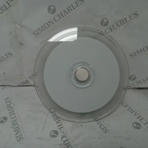 BOXED STEINHAUER LIGHTING BUKER 1 LIGHT FLUSH CEILING LIGHT, GLASS