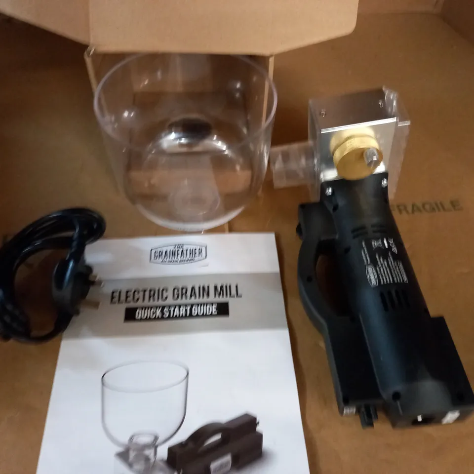 THE GRAINFATHER ELECTRIC GRAIN MILL