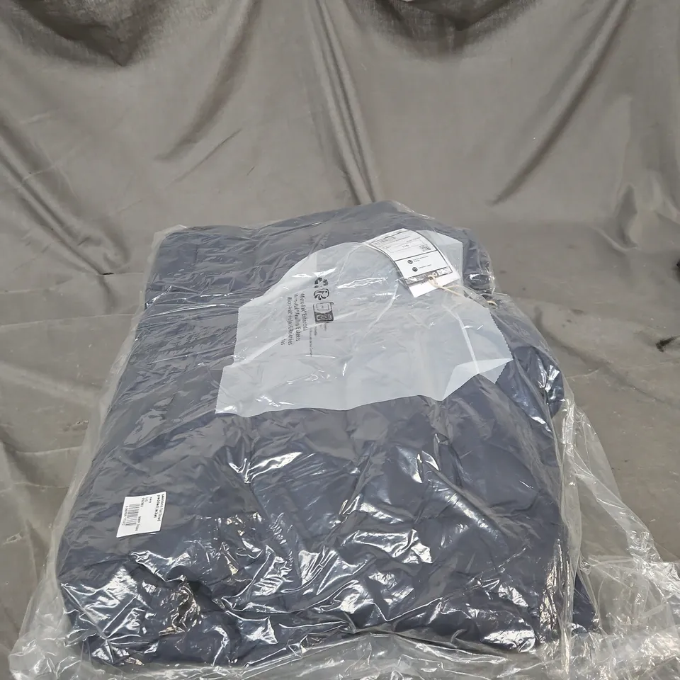 SEASONS NAVY FUR-LINED PADDED JACKET – WATER-REPELLENT FINISH, SIZE L/G