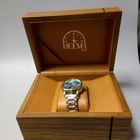HELMA DH AUTOMATIC TOURBILLON MOVEMENT WORLD VIEW MEN'S WATCH