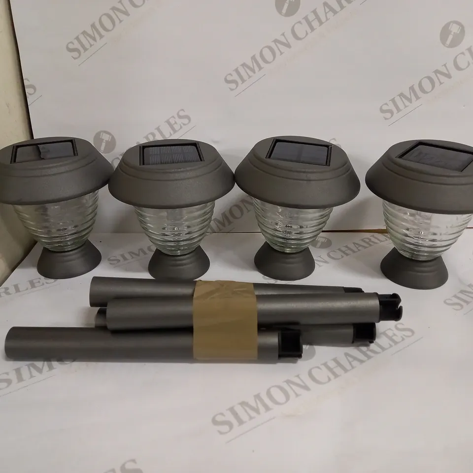 TRITON SOLAR STAKE LIGHTS 4 PACK RRP £27.99