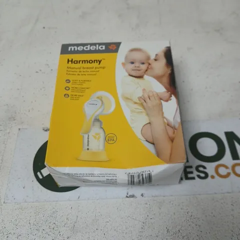 MEDELA HARMONY MANUAL BREAST PUMP – BOXED