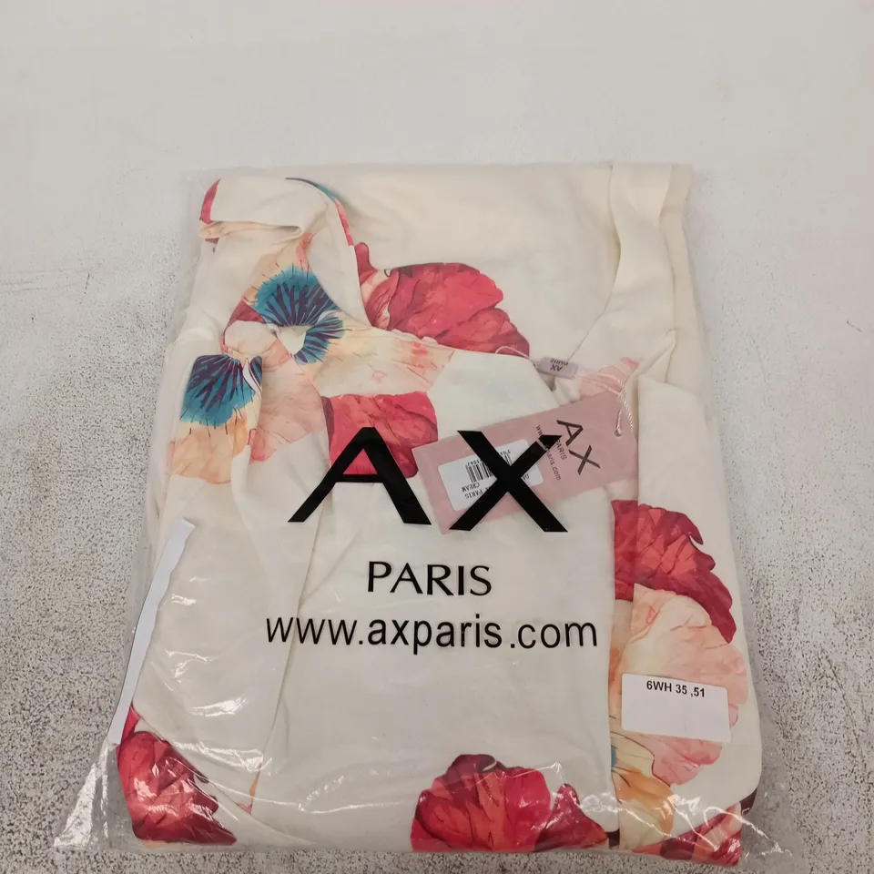 AX PARIS FLORAL PRINT DRESS- SIZE 10