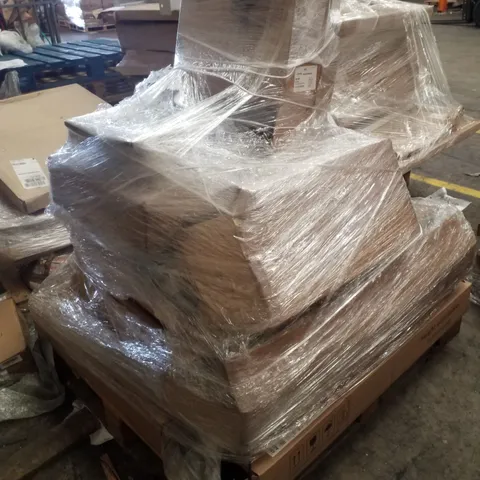 PALLET CONTAINING ASSORTED RETURN OFFICE/WAREHOUSE PRODUCTS 