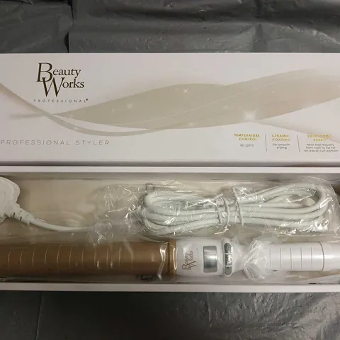 BOXED BEAUTY WORKS PROFESSIONAL STYLER