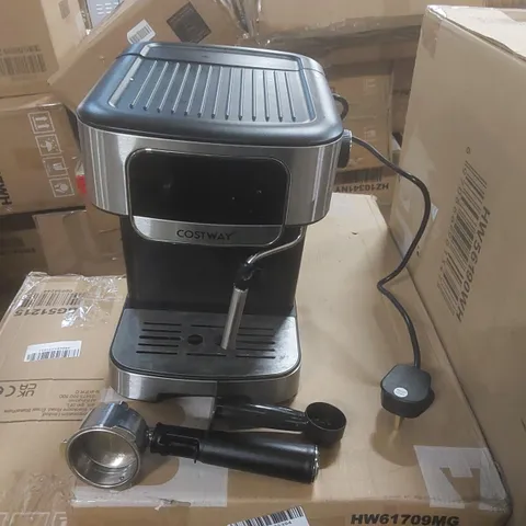 BOXED COSTWAY ELECTRIC COFFEE MACHINE