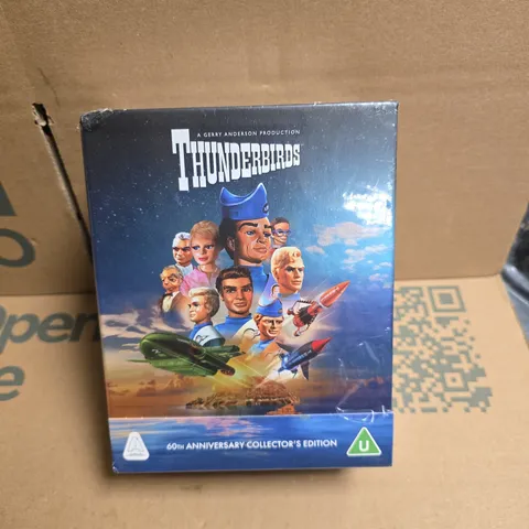 THUNDERBIRDS 60TH ANNIVERSARY COLLECTOR'S EDITION – 11-DISC DVD SET, EPISODE GUIDE BOOKLET PLUS 6 POSTERS