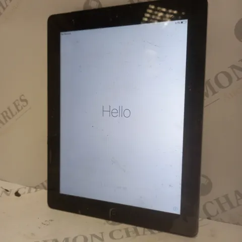APPLE IPAD MODEL A1396 16GB SILVER