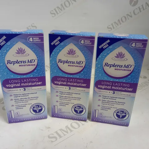 REPLENS LONG LASTING VAGINAL MOISTURISER x27 BOXES