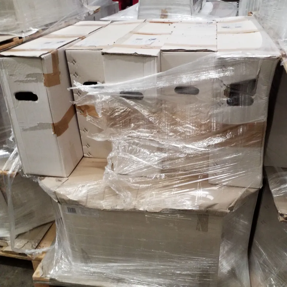 PALLET OF APPROXIMATELY 12 CALYPSO VESIMA CERAMIC VANITY BASINS 610×460×160MM & CALYPSO VESIMA CERAMIC VANITY BASINS 810×460×160MM 
