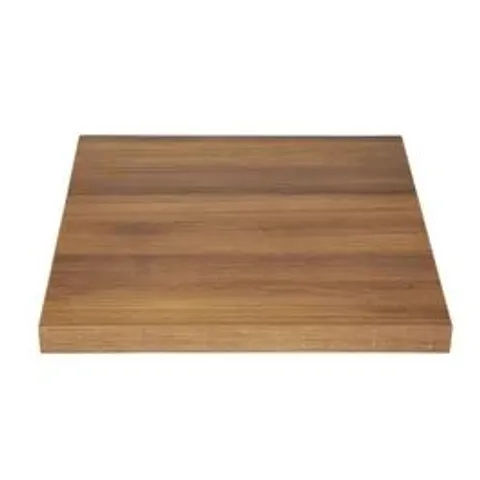 BOXED BOLERO GR330 PRE-DRILLED SQUARE TABLE TOP RUSTIC OAK 700MM (1 BOX)