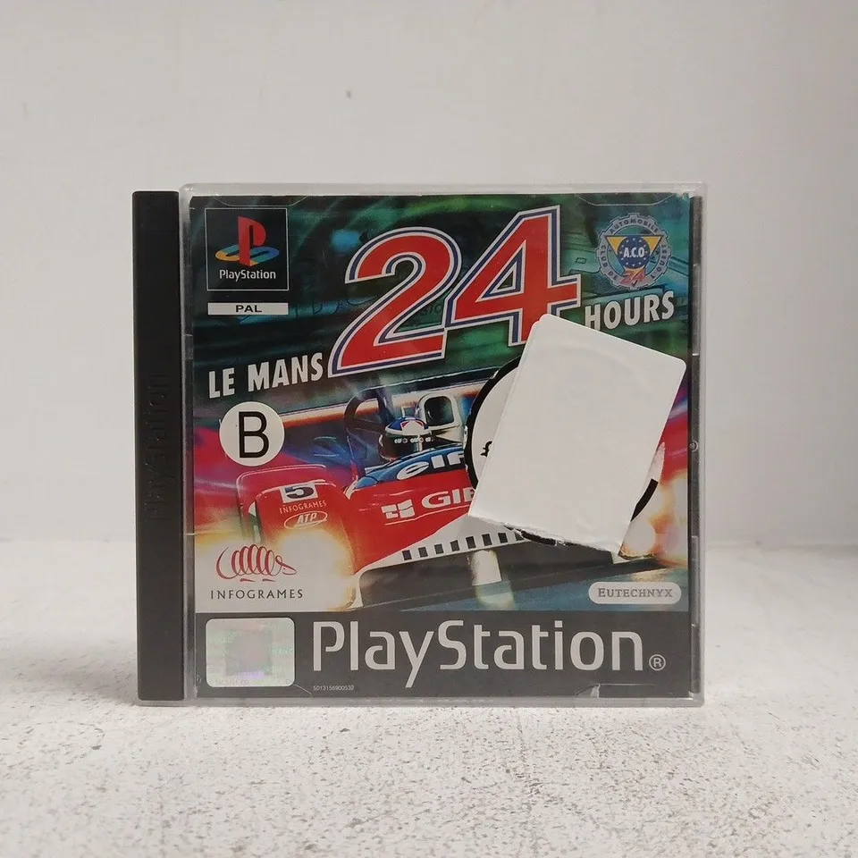 LE MANS 24 HOURS PLAYSTATION VIDEO GAME