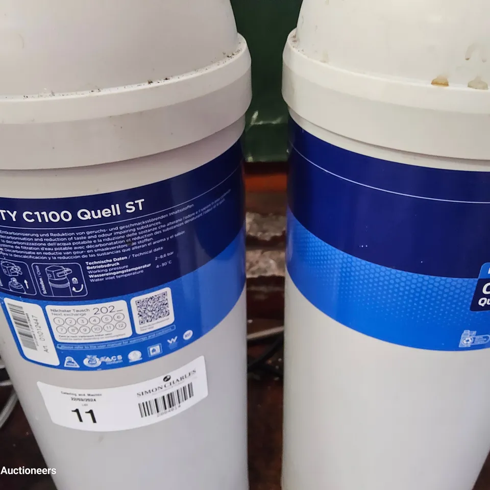 TWO BRITA PURITY C1100 QUELL ST WATER FILTERS 