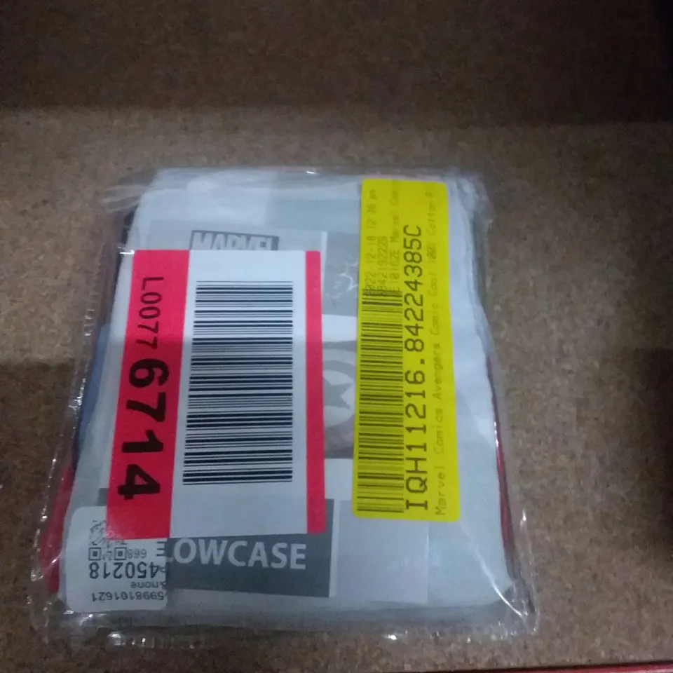 MARVEL COMICS AVENGERS COOL 100% COTTON PILLOWCASE SIZE: 50CM X 75CM