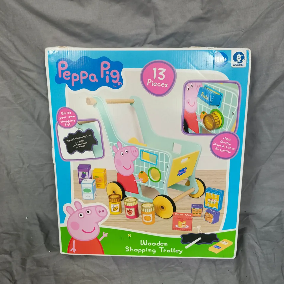 PEPPA PIG SHOPPING TROLLEY