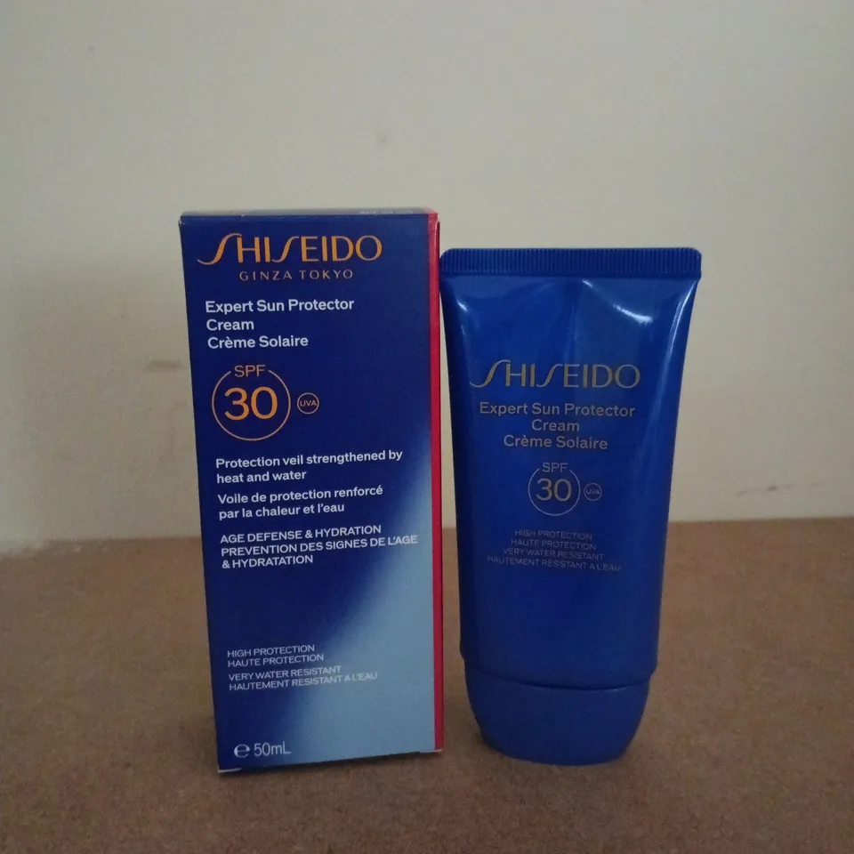 BOXED SHISEIDO EXPERT SUN PROTECTOR CREAM (50ML)