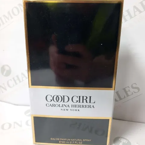 BOXED AND SEALED CAROLINA HERRERA GOOD GIRL EAU DE PARFUM 80ML