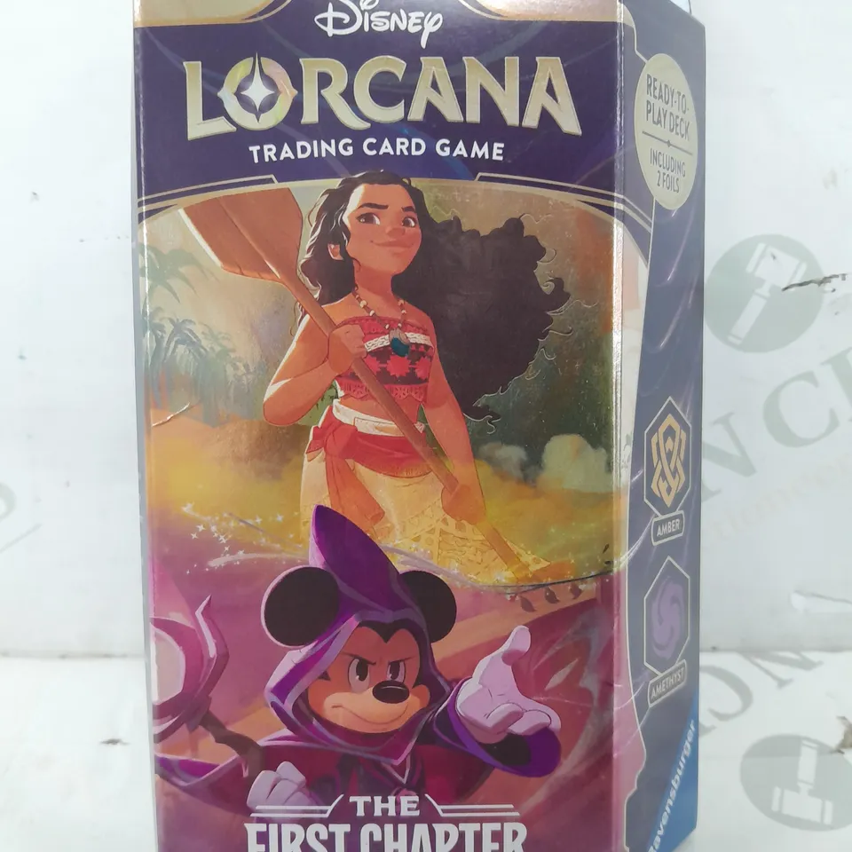 BRAND NEW SEALED DISNEY LORCANA TRADING CARD GAME THE FIRST CHAPTER STARTING DECK