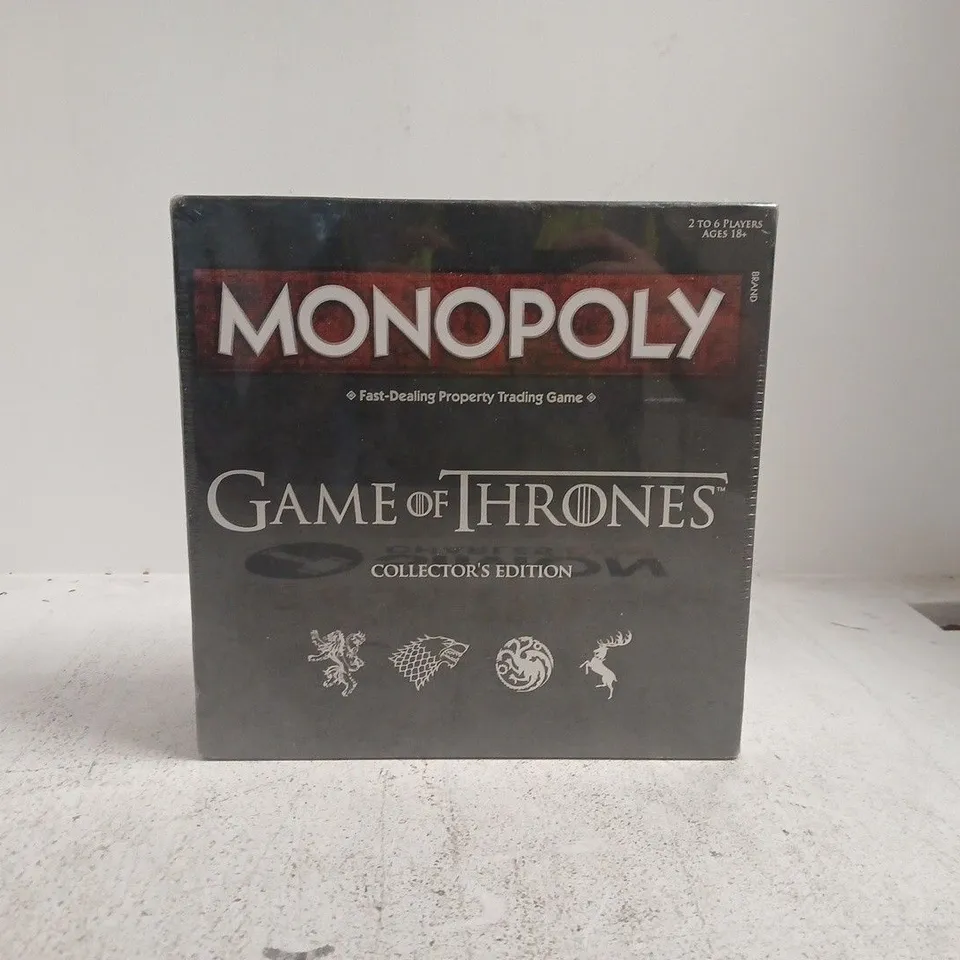 MONOPOLY: GAME OF THRONES COLLECTOR'S EDITION – BOARD GAME (BOXED)