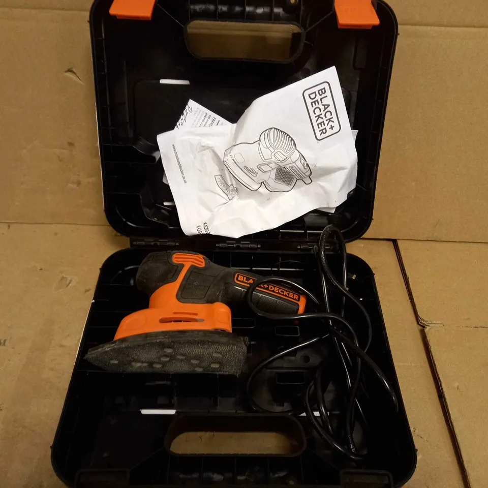 BLACK + DECKER MOUSE SANDER 120W