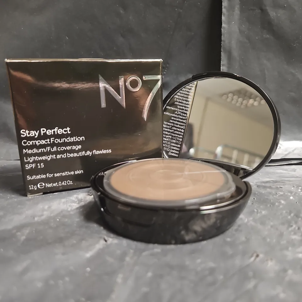 NO7 STAY PERFECT COMPACT FOUNDATION