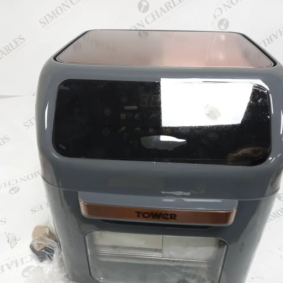 BOXED TOWER VORTEX T17064 AIR FRYER OVEN 12L - ROSE GOLD/GREY