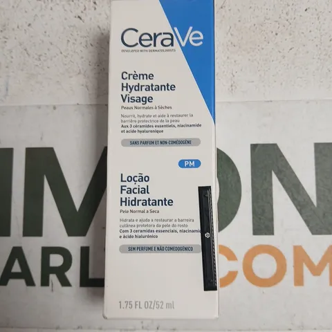 CERAVE FACIAL MOISTURISING LOTION PM – NORMAL TO DRY SKIN, 52 ML
