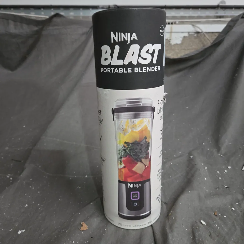 NINJA BLAST CORDLESS PORTABLE BLENDER - BLACK (BC151UKBK)