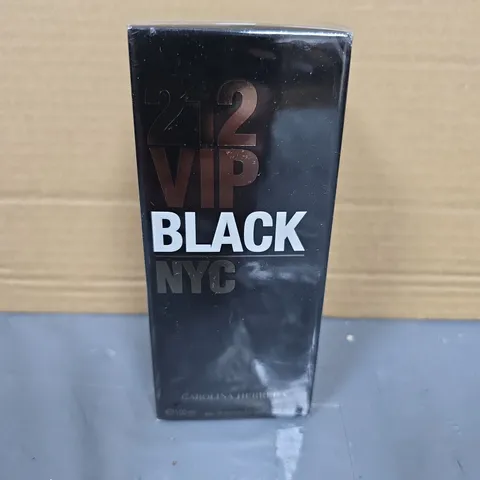 BOXED AND SEALED CAROLINA HERRERA 212 VIP BLACK OWN THE PARTY NYC 100ML EAU DE PARFUM FOR MEN