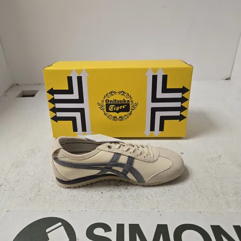 BOXED ONITSUKA TIGER MEXICO 66 SD VIN SNEAKERS – BIRCH/METROPOLIS, UK 3 (US 4, EUR 36) UNISEX