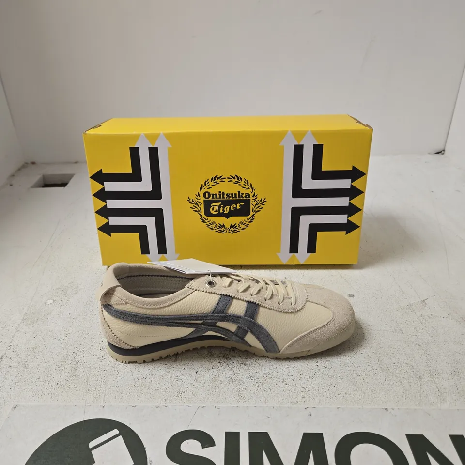 BOXED ONITSUKA TIGER MEXICO 66 SD VIN SNEAKERS – BIRCH/METROPOLIS, UK 3 (US 4, EUR 36) UNISEX