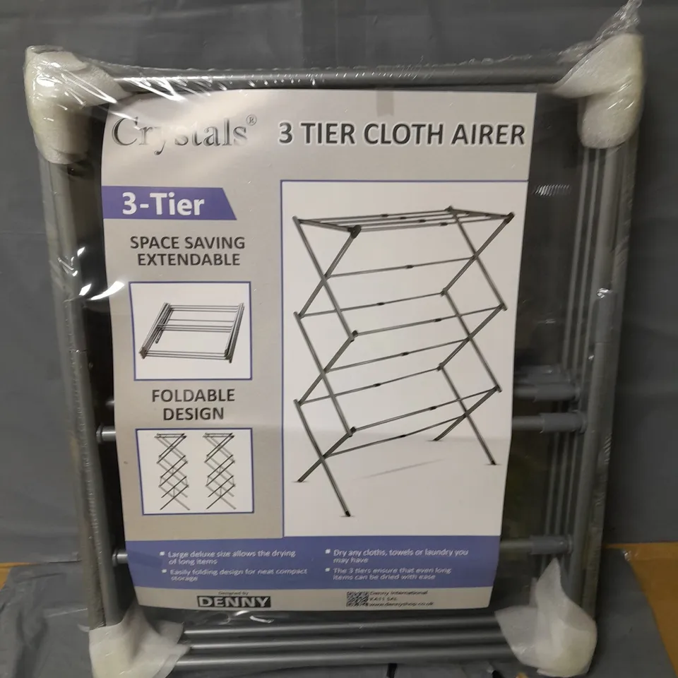 DENNY CRYSTALS 3 TIER CLOTHES AIRER 