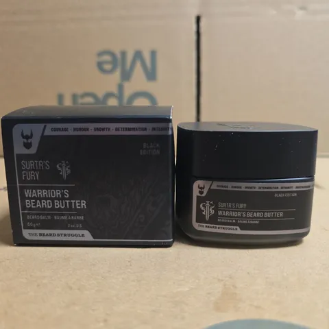 THE BEARD STRUGGLE WARRIOR'S BEARD BUTTER - SURTR'S FURY BLACK EDITION - 50G