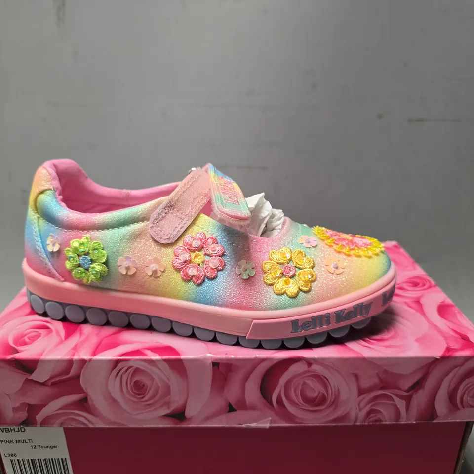 BOXED LELLIKELLY FRANCESCA PINK SHOES - SIZE 31