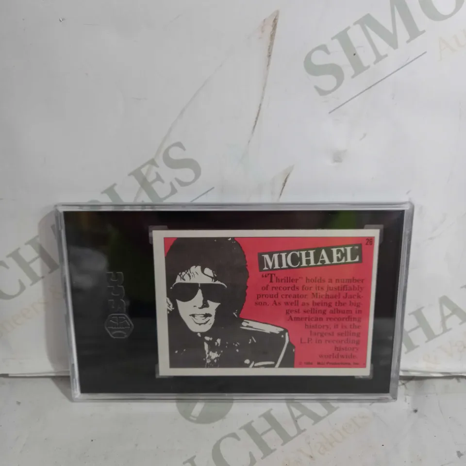 SGC 1984 TOPPS MICHAEL JACKSON #26 MICHAEL JACKSON 