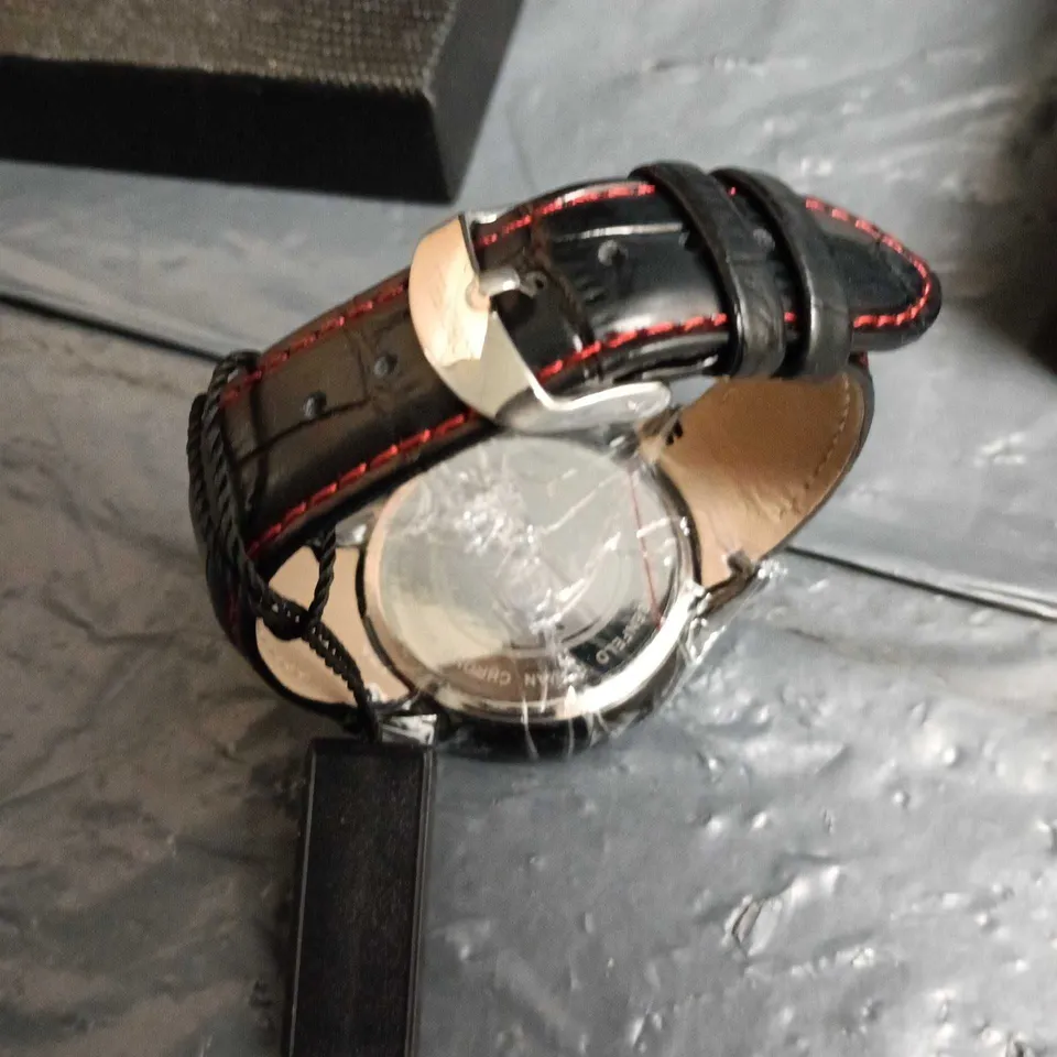 GLENFIELD WRISTWATCH WITH RED DIAL – BOXED