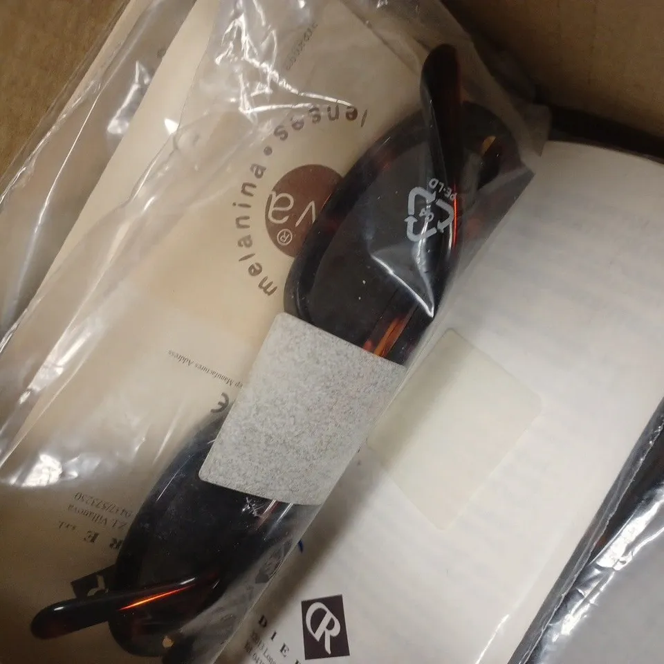 BOX OF APPROX 10 PAIRS OF STING BROWN 6140 SUNGLASSES 