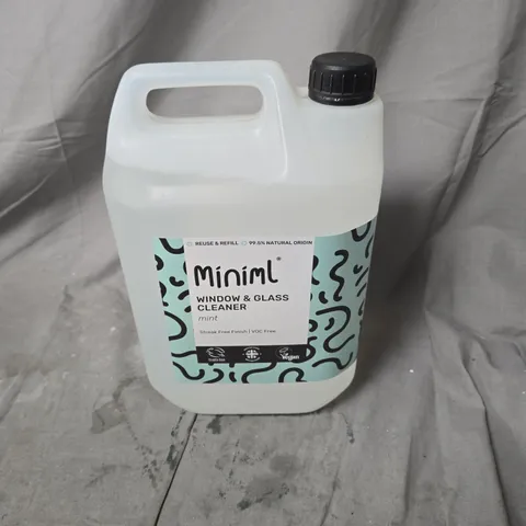 MINIMAL WINDOW & GLASS CLEANER – MINT - 5L