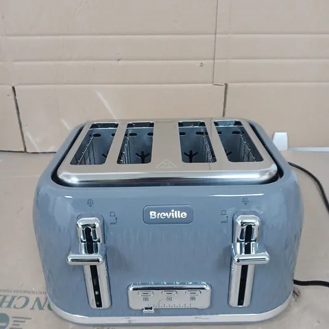 BREVILLE CURVE COLLECTION TOASTER - GREY