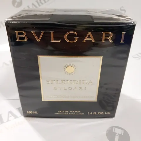 BOXED AND SEALED BVLGARI SPLENDIDA BVLGARI PATCHOULI TENTATION EAU DE PARFUM 100ML