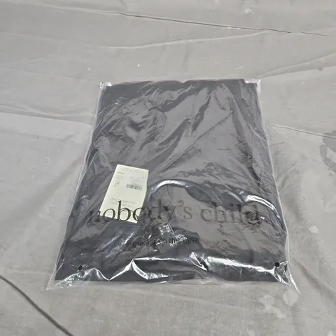 NOBODY'S CHILD VERA MIDI DRESS IN BLACK SIZE 8
