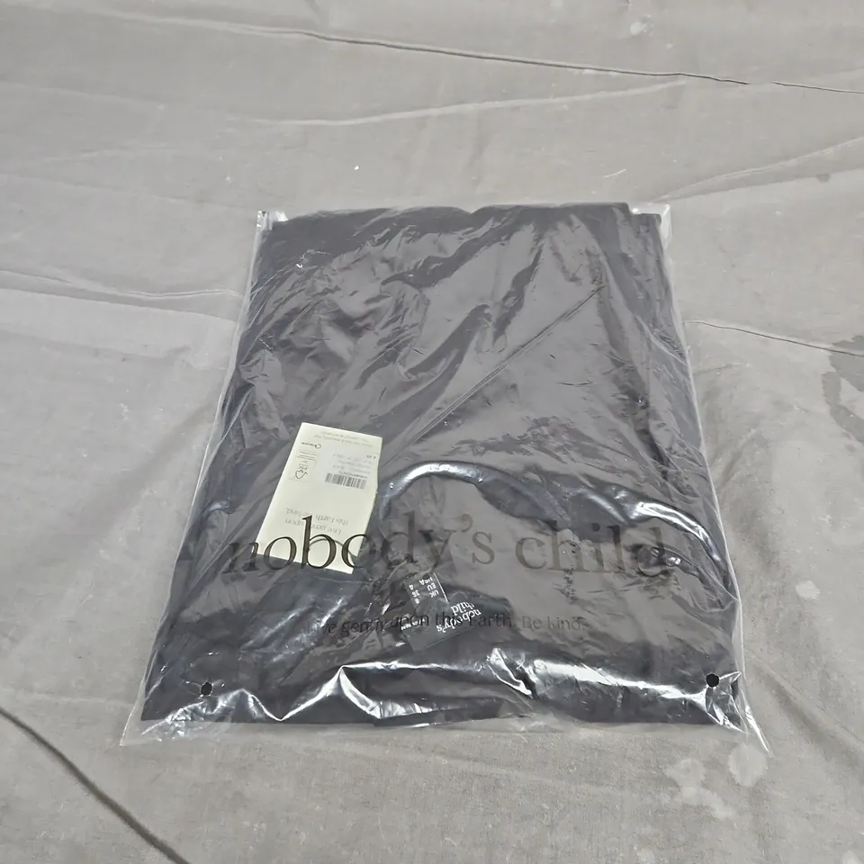 NOBODY'S CHILD VERA MIDI DRESS IN BLACK SIZE 8